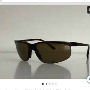 RAY-BAN Men’s Wrap Havana Sunglasses